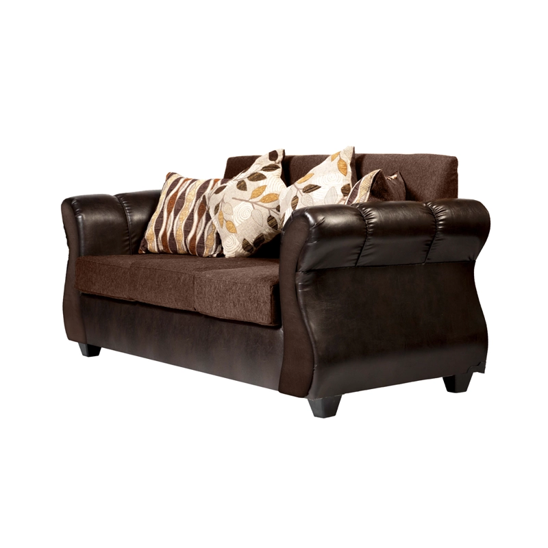 SOFA CASA WOW DECO VERONA 3 CUERPOS CAFE - 4