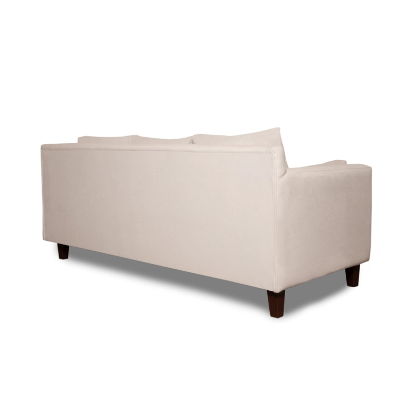 SOFA 3 CUERPOS RIBE BEIGE TELA – CONFORT Y ESTILO PARA TU HOGAR - 5
