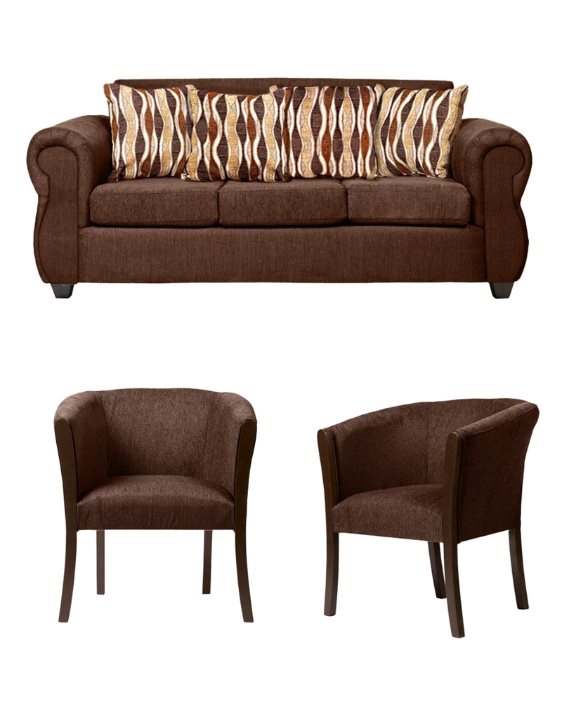 LIVING CASA WOW DECO 3-1-1 TELA MONACO CAFE - 1