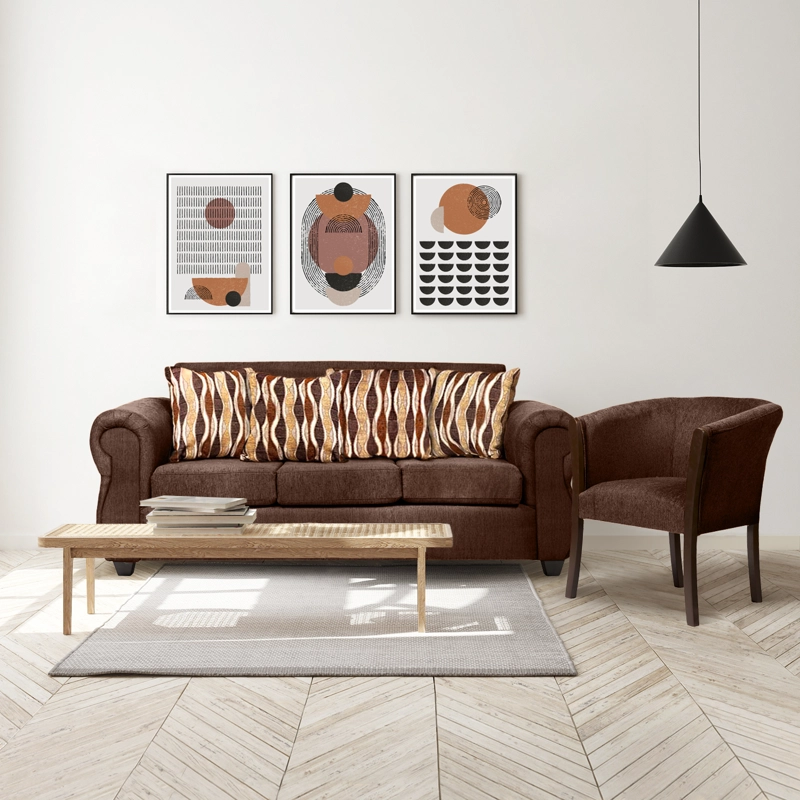 LIVING CASA WOW DECO 3-1-1 TELA MONACO CAFE - 7