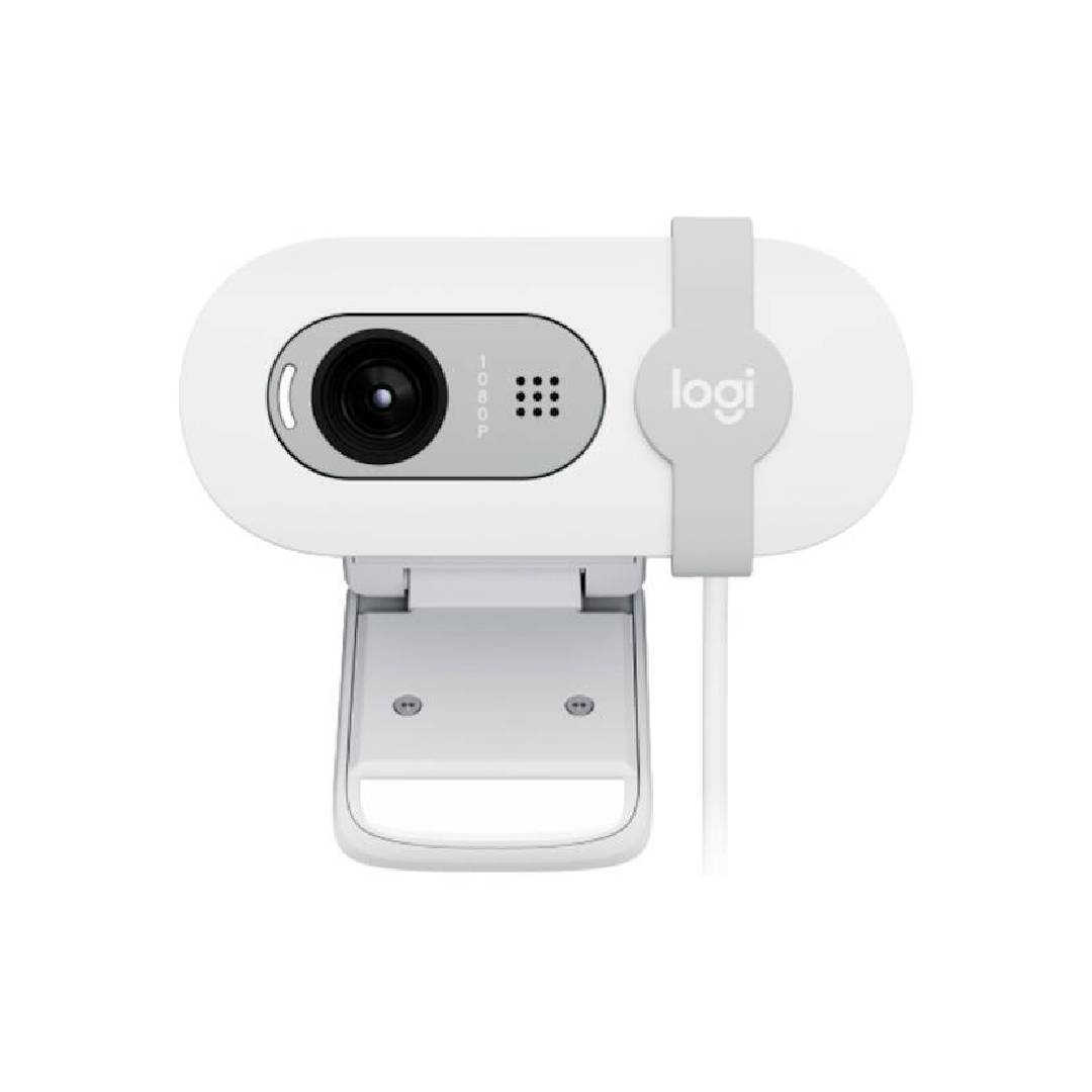 CAMARA WEB LOGITECH BRIO 100 FULL HD 1080P BLANCA - 2