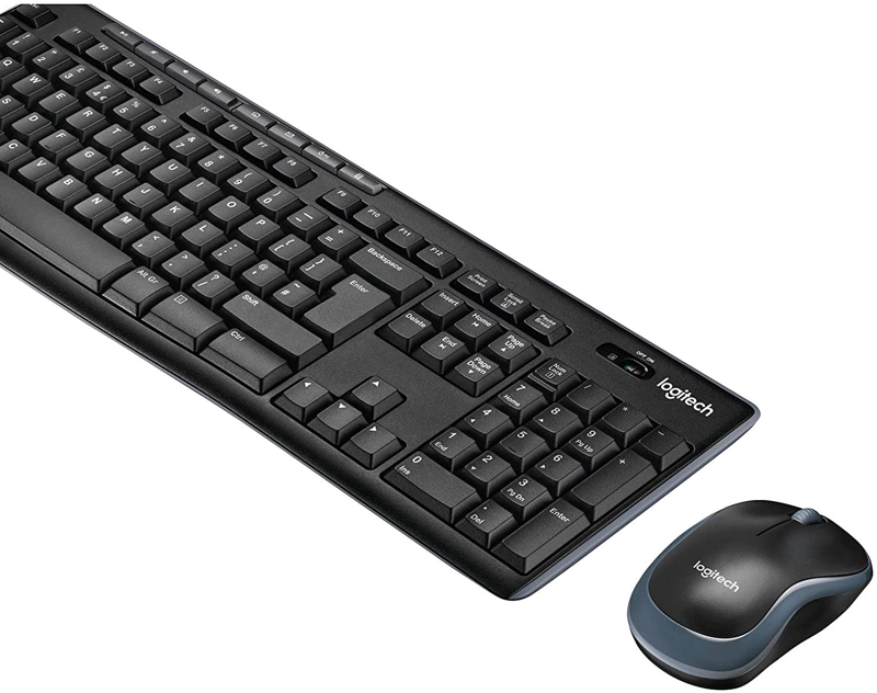 TECLADO Y MOUSE LOGITECH INALAMBRICO MK270 ANTIDERRAME - 2