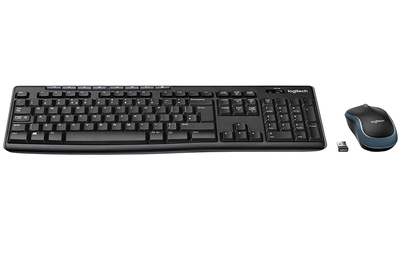 TECLADO Y MOUSE LOGITECH INALAMBRICO MK270 ANTIDERRAME - 3