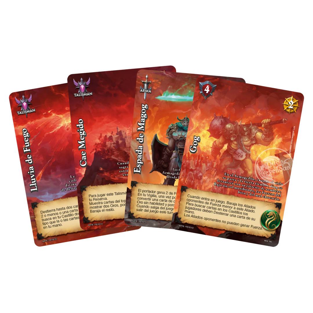 JUEGO CARTAS COLECCIONABLE MITOS Y LEYENDAS DISPLAY 24 SOBRES BESTIARIUM IMPERIO - 5