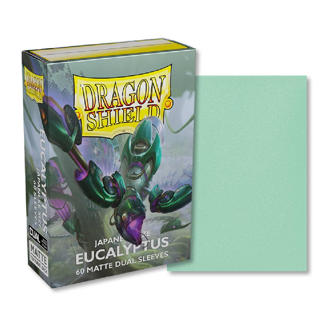 PROTECTOR DRAGON SHIELD DUAL MATTE EUCALYPTUS JAPANESE 60 - 3