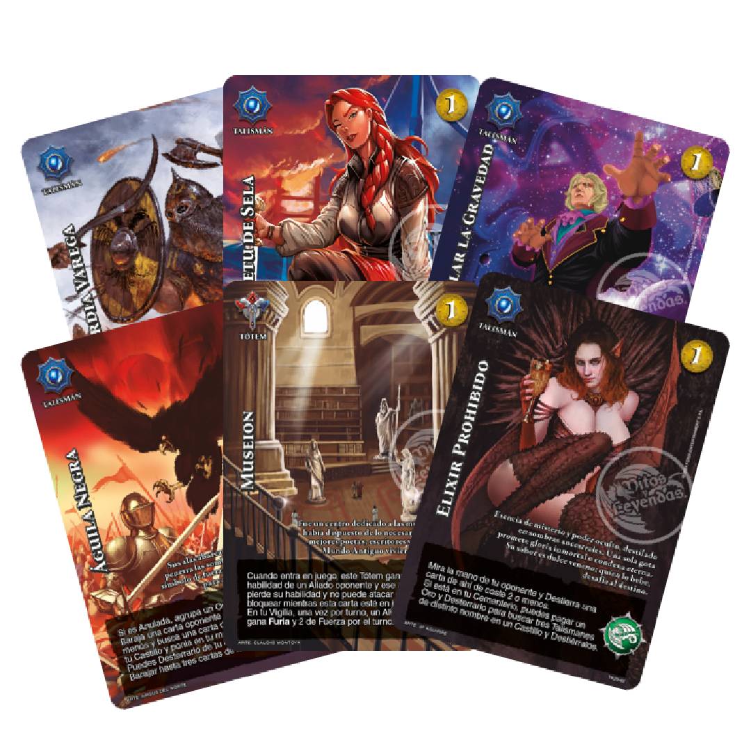 JUEGO CARTAS COLECCIONABLE MITOS Y LEYENDAS TOOLKIT IMPERIO HIELO INMORTAL - 5
