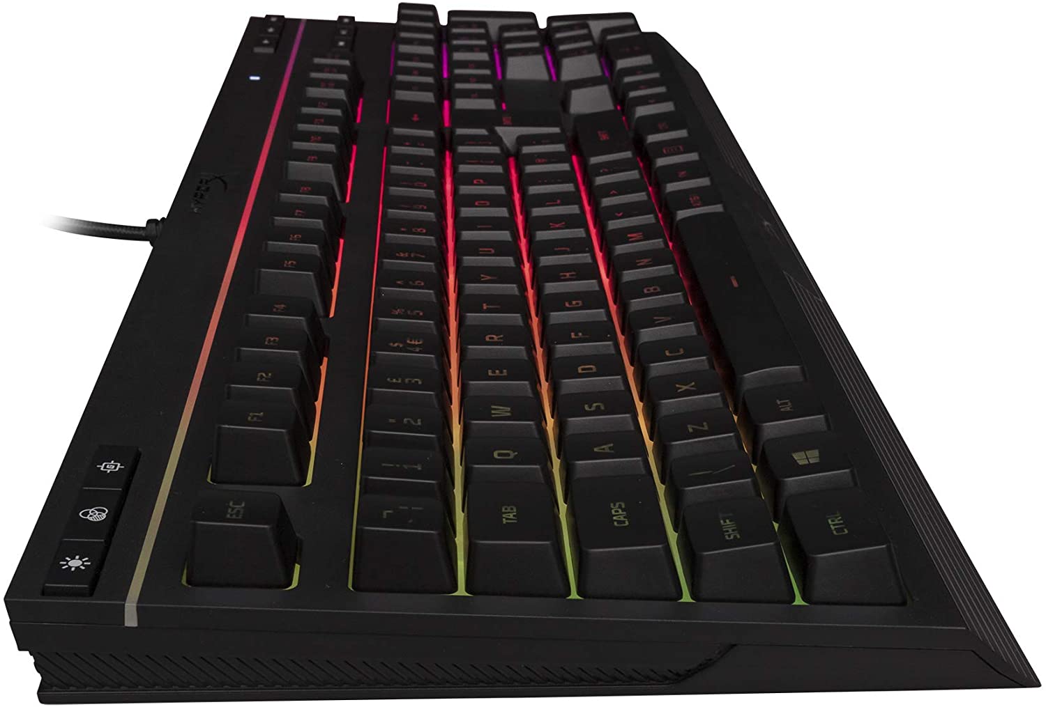 TECLADO GAMER HYPERX ALLOY CORE RGB MEMBRANA USB - 5