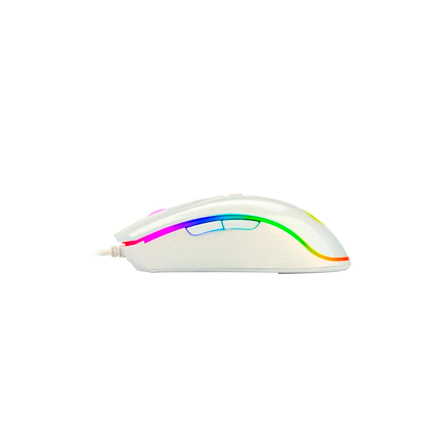 MOUSE GAMER REDRAGON COBRA M711W BLANCO 10000 DPI - 3