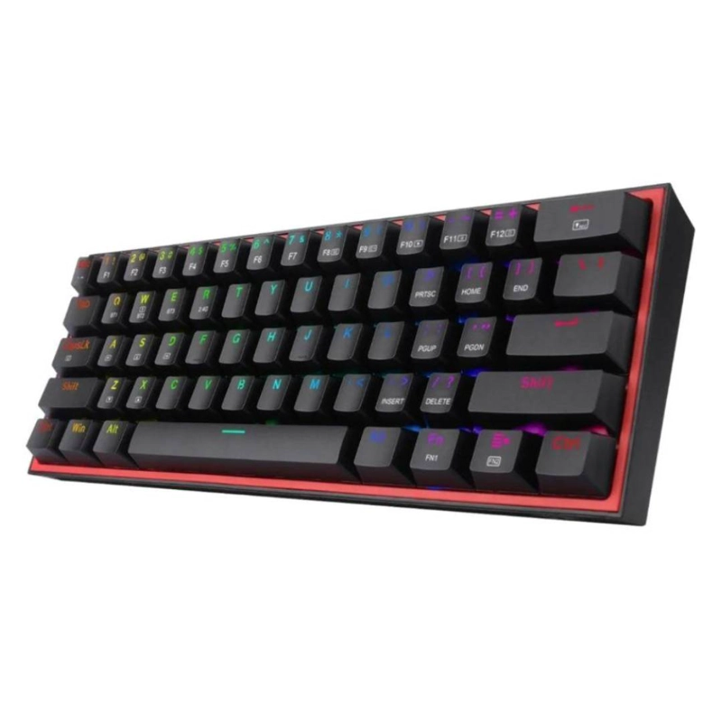 TECLADO REDRAGON FIZZ PRO K616 NEGRO RGB SW RED - 2
