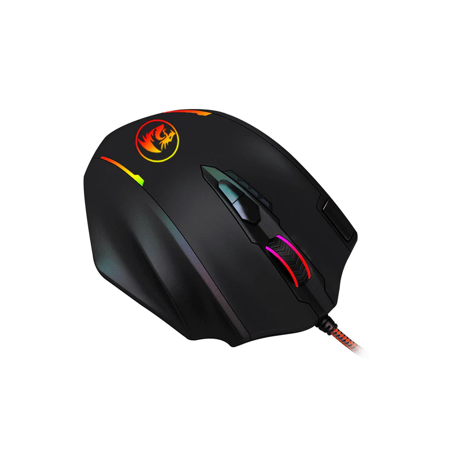 MOUSE GAMER REDRAGON IMPACT M908 RGB 18 BOTONES 12400 DPI - 4