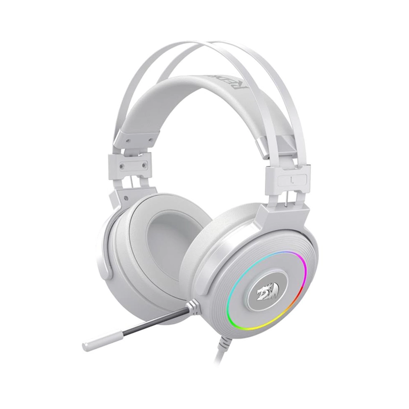 AUDIFONOS GAMER REDRAGON LAMIA 2 H320 7.1 RGB USB BLANCOS - 1