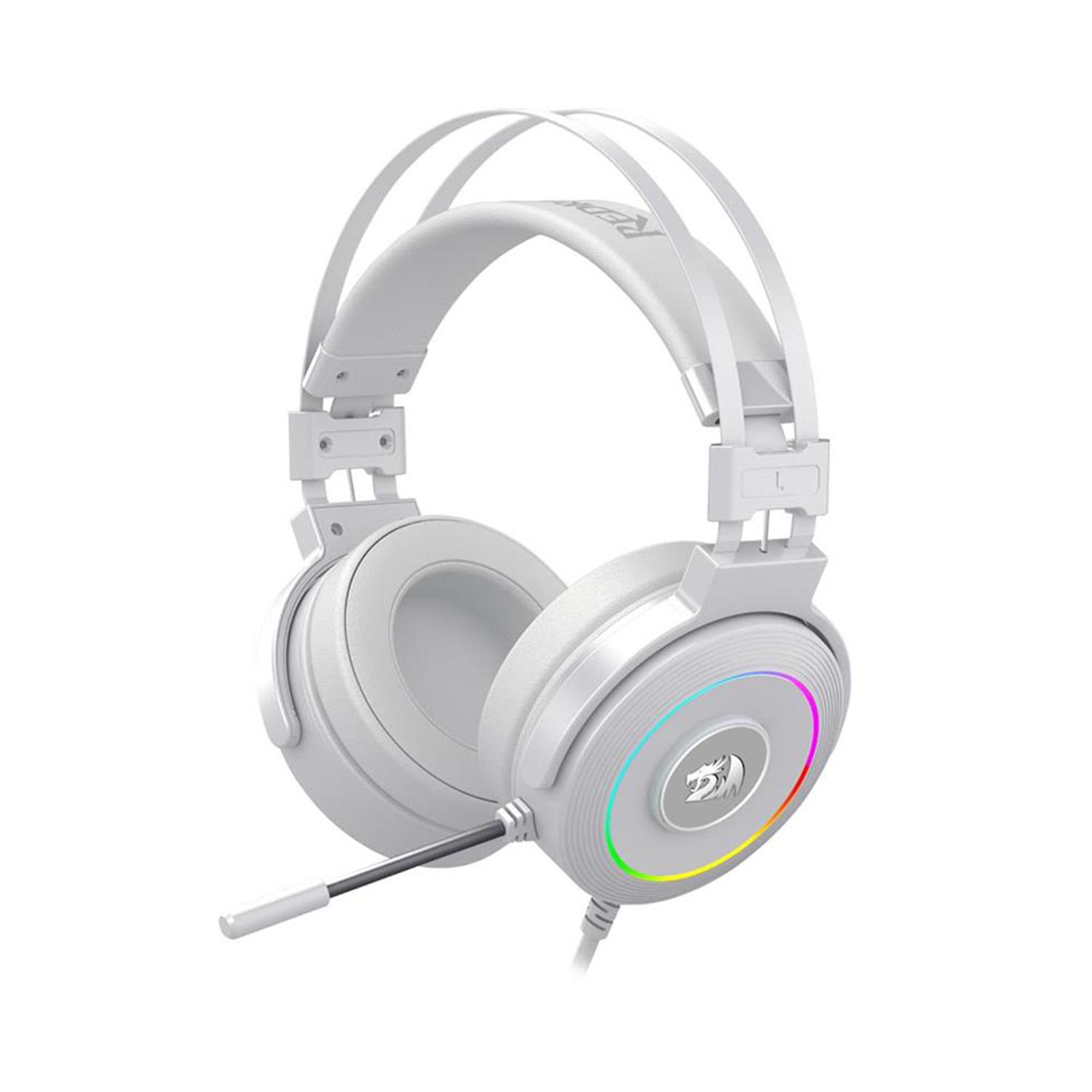 AUDIFONOS GAMER REDRAGON LAMIA 2 H320 7.1 RGB USB BLANCOS - 1
