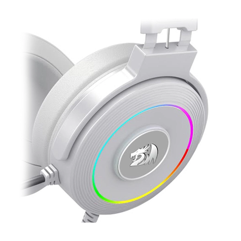 AUDIFONOS GAMER REDRAGON LAMIA 2 H320 7.1 RGB USB BLANCOS - 3