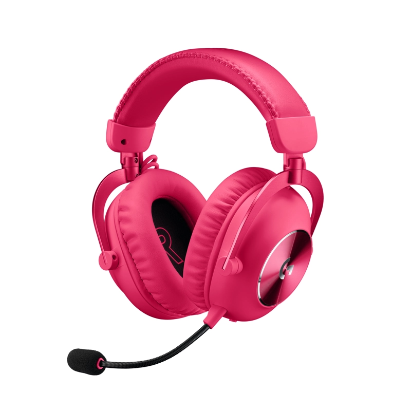 AUDIFONOS GAMER LOGITECH PRO X 2 LIGHTSPEED MAGENTA - 1
