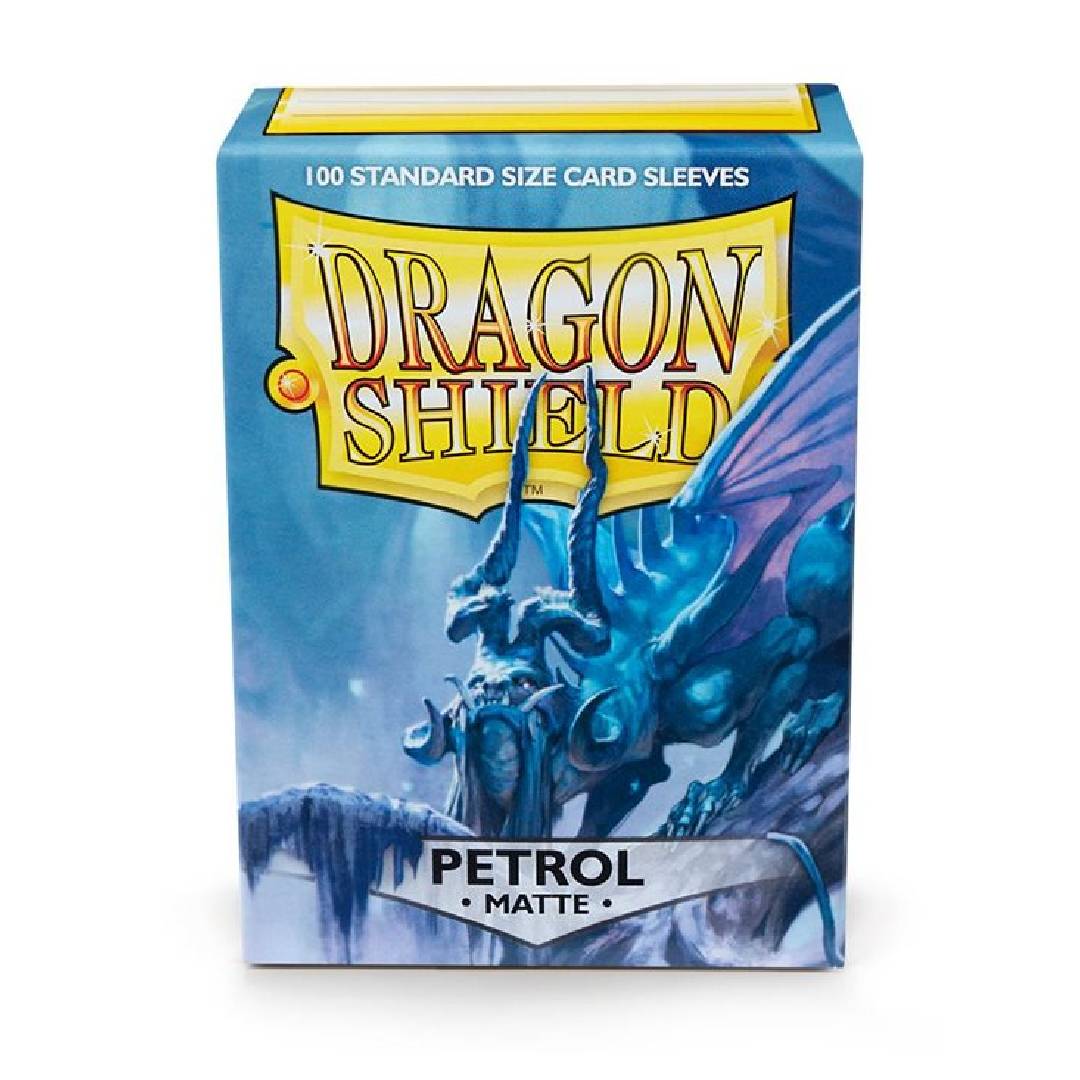 PROTECTORES DRAGON SHIELD 100 STANDARD MATTE PETROL - 2