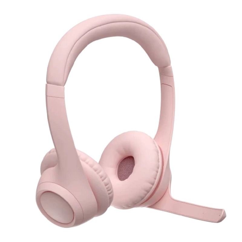 AUDIFONOS LOGITECH ZONE 300 INALAMBRICOS ROSADO - 3