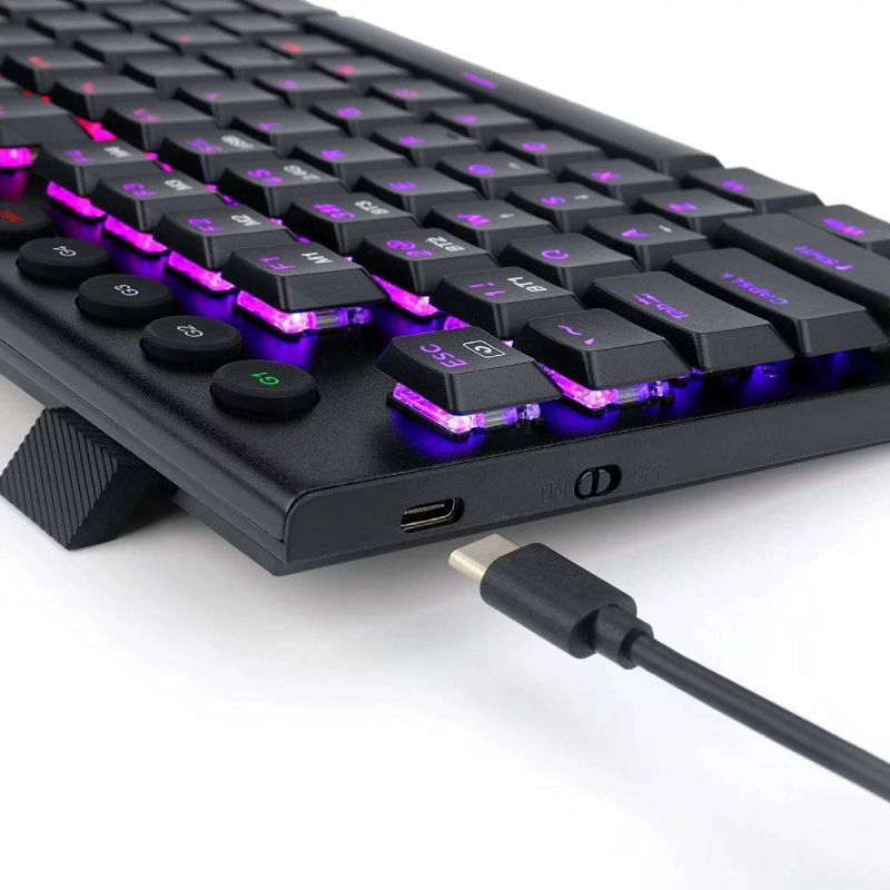 TECLADO MECANICO REDRAGON HORUS TKL K621SP NEGRO INALAMBRICO - 3