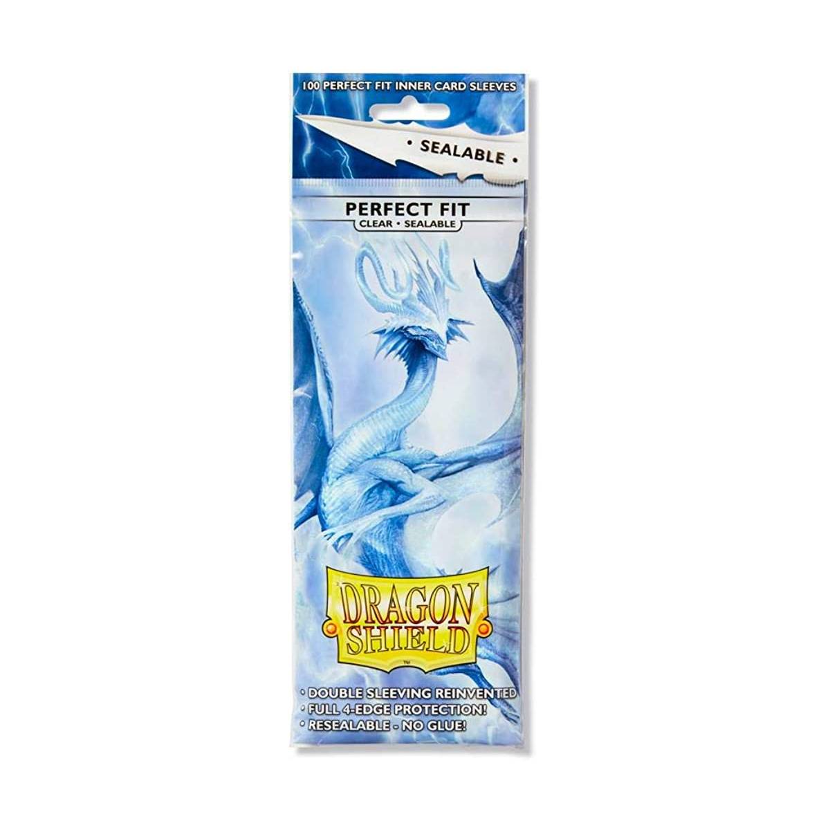 PROTECTORES DRAGON SHIELD PERFECT FIT SEALABLE CLEAR 100CT - 1