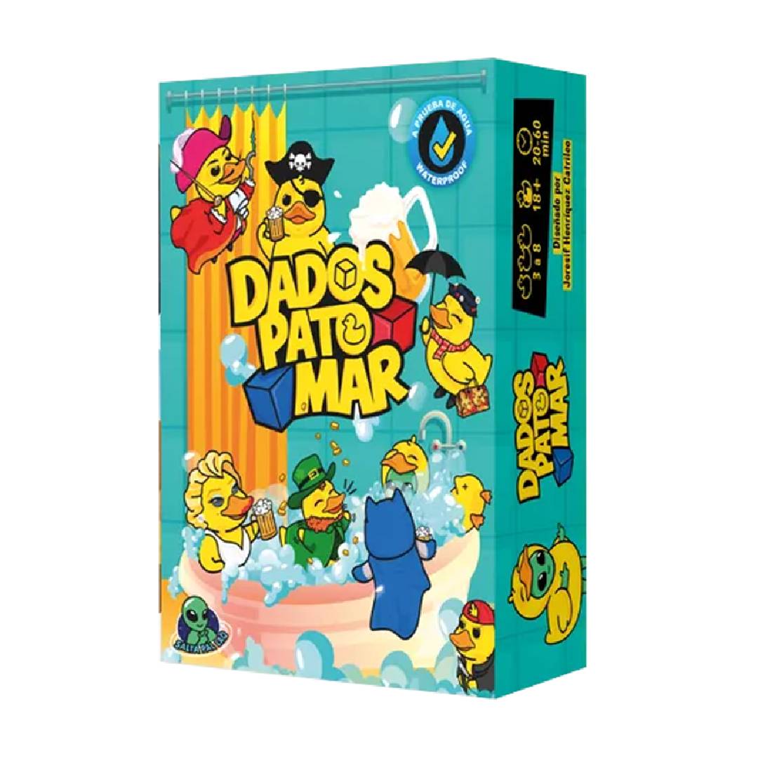 DADOS PATO MAR - JUEGO DE MESA - SALTA PAL LAO - 1