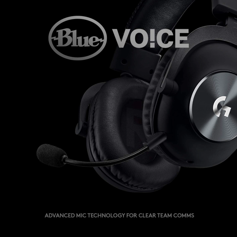 AUDIFONOS LOGITECH G PRO X CON CABLE USB 7.1 BLUE VOICE - 4