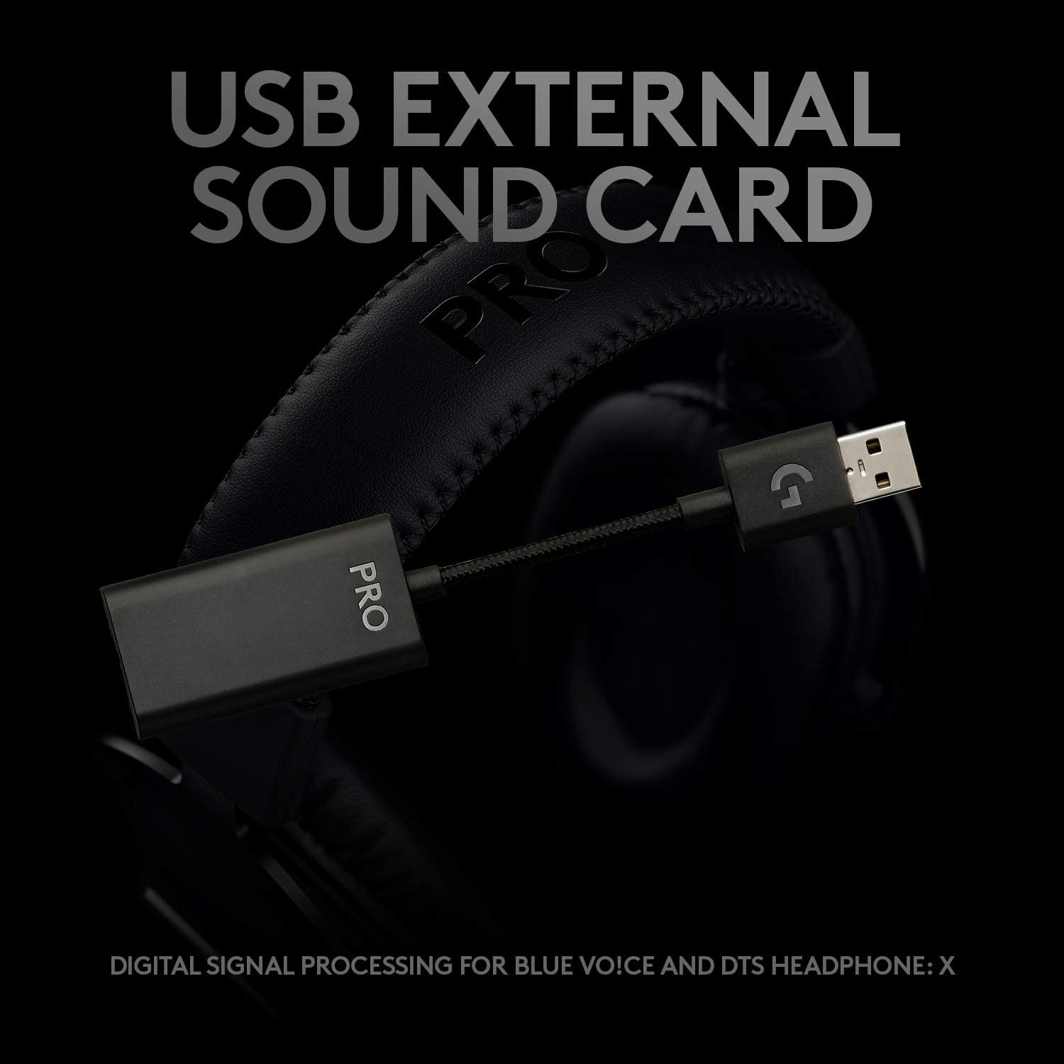 AUDIFONOS LOGITECH G PRO X CON CABLE USB 7.1 BLUE VOICE - 5