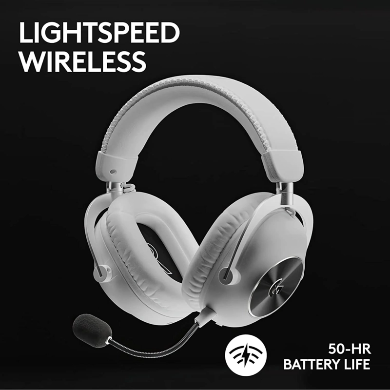 AUDIFONOS LOGITECH G PRO X 2 WIRELESS BLANCO - 2