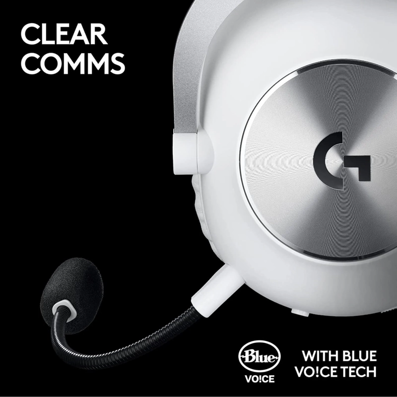 AUDIFONOS LOGITECH G PRO X 2 WIRELESS BLANCO - 5