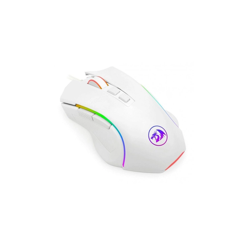 MOUSE GAMER REDRAGON GRIFFIN RGB M607W BLANCO 7200 DPI - 2
