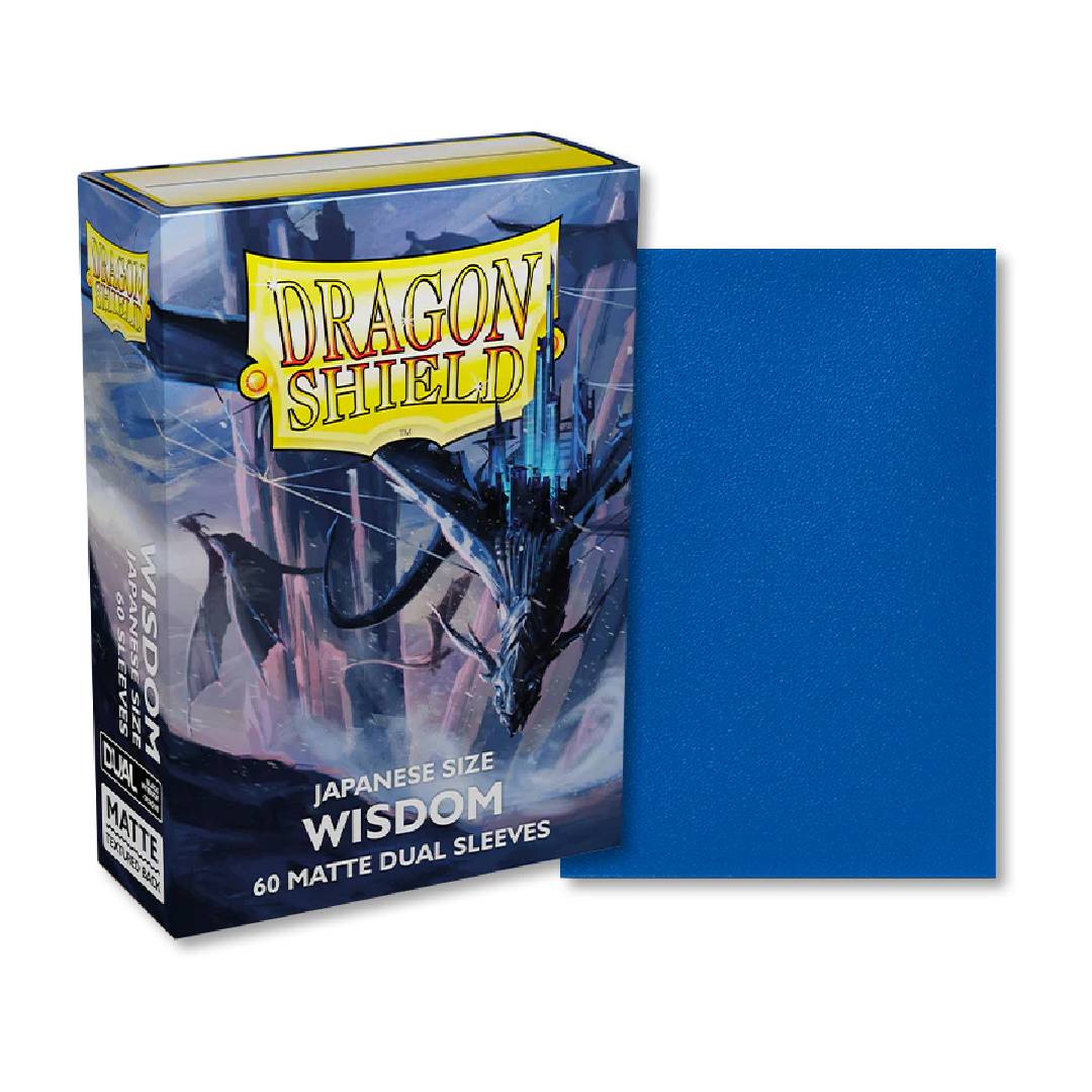 PROTECTOR DRAGON SHIELD DUAL MATTE WISDOM JAPANESE 60 - 1