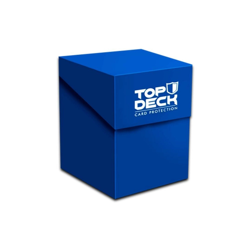 JUEGO CARTAS COLECCIONABLE DECK BOX PLASTICO XL 120 AZUL - 1