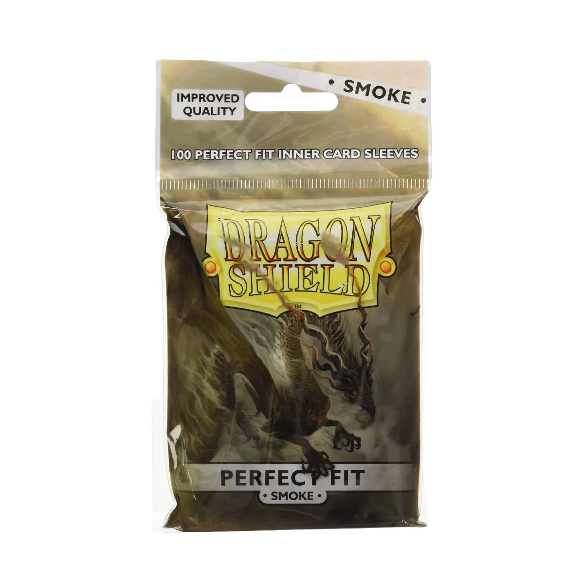 PROTECTORES DRAGON SHIELD PERFECT FIT STANDARD CLEAR SMOKE - 1