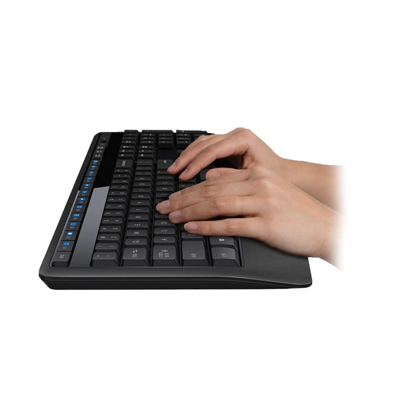 KIT TECLADO Y MOUSE LOGITECH MK345 INALAMBRICO NEGRO - 3