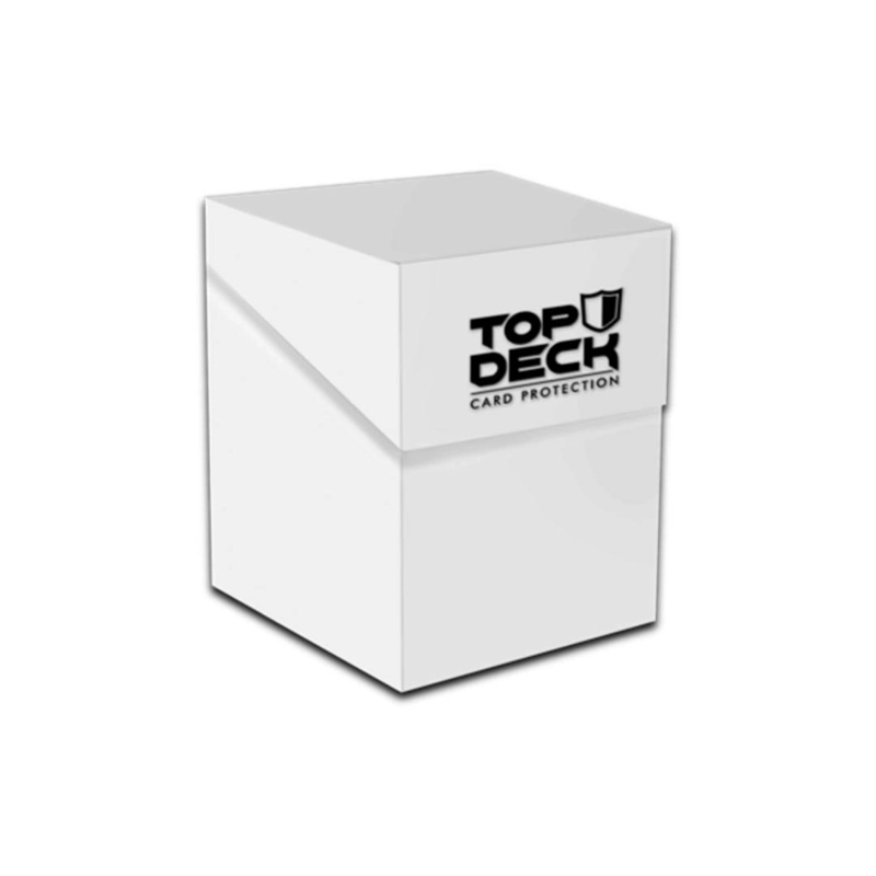 JUEGO CARTAS COLECCIONABLE DECK BOX PLASTICO XL 120 BLANCO - 1