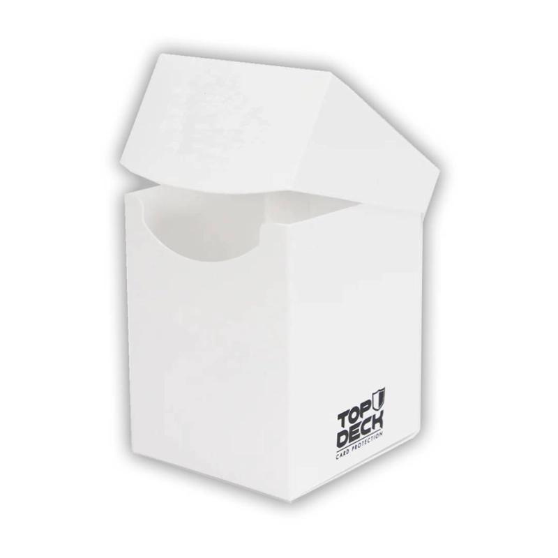 JUEGO CARTAS COLECCIONABLE DECK BOX PLASTICO XL 120 BLANCO - 2