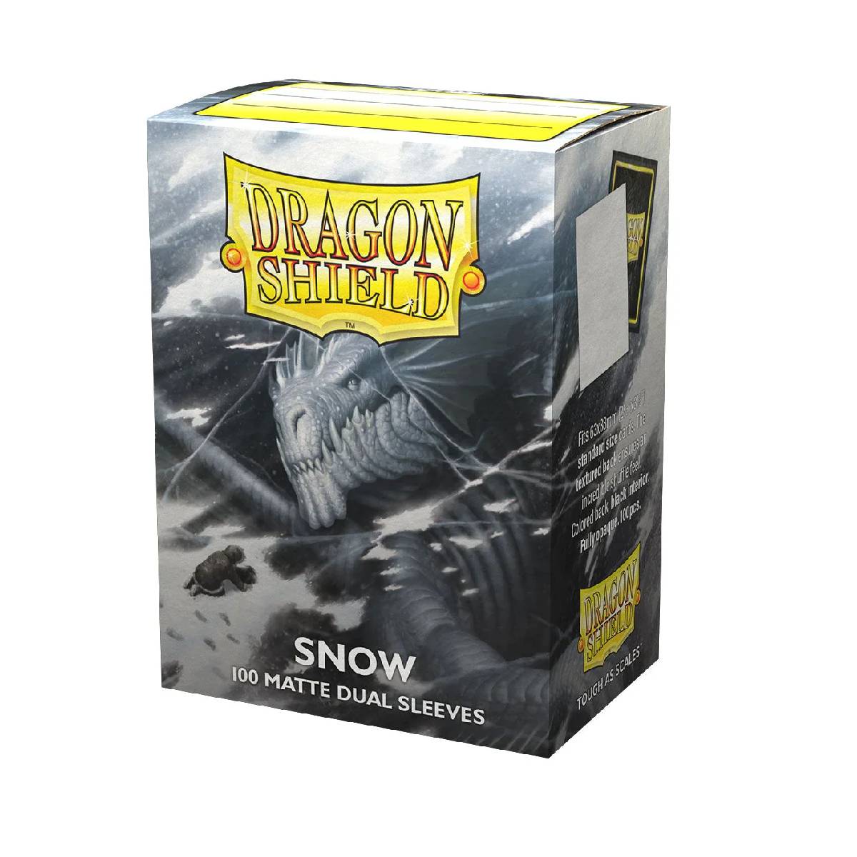PROTECTORES DRAGON SHIELD STANDARD DUAL MATTE SNOW NIRIN - 2