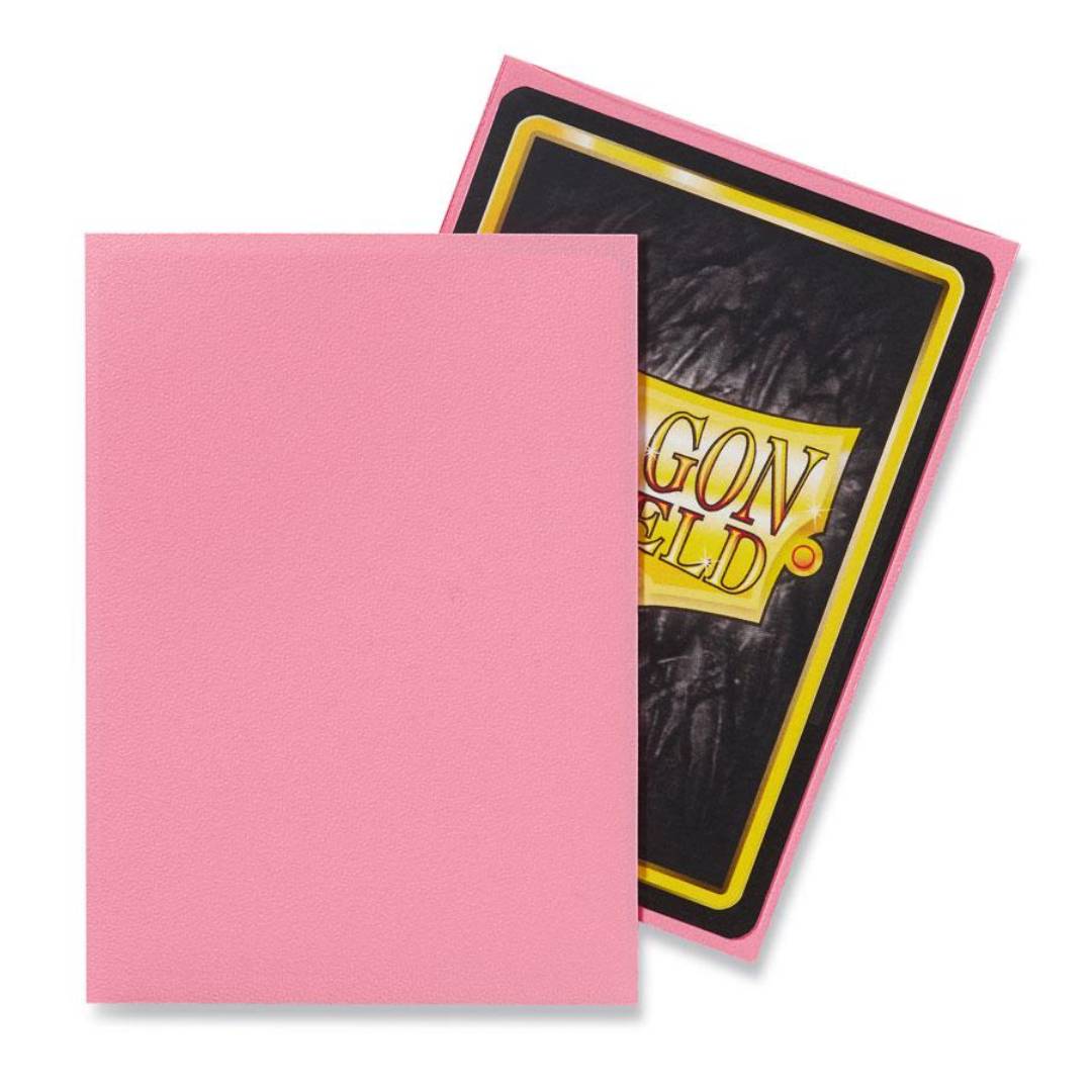 PROTECTORES DRAGON SHIELD 100 STANDARD MATTE PINK - 2