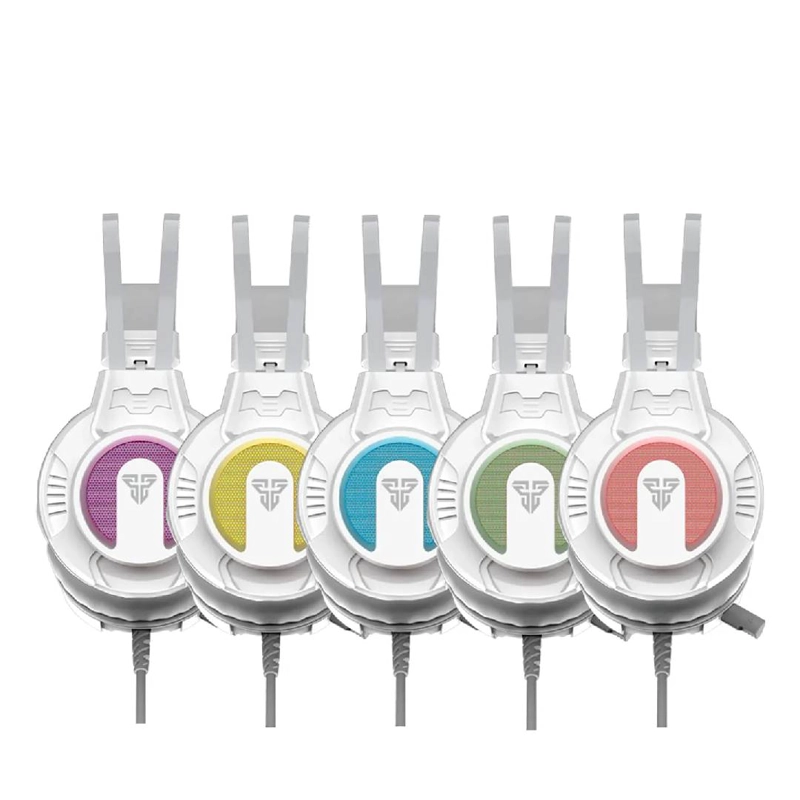 AUDIFONOS FANTECH HG17S VISAGE II RGB BLANCO SPACE EDITION - 2