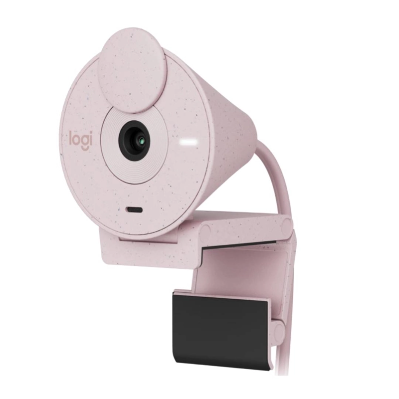 CAMARA WEB LOGITECH BRIO 300 ROSA FULLHD 1080P - 1