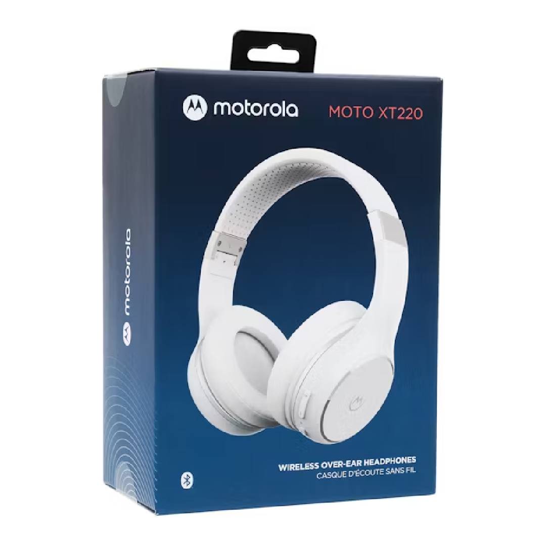 AUDIFONOS MOTOROLA XT 220 OVER EAR BLUETOOTH BLANCO - 3