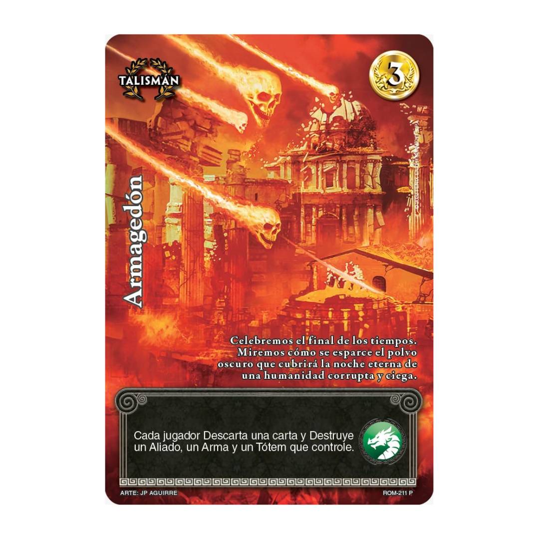 JUEGO CARTAS COLECCIONABLE MITOS Y LEYENDAS PROMO ARMAGEDON FURIA EXT - 1