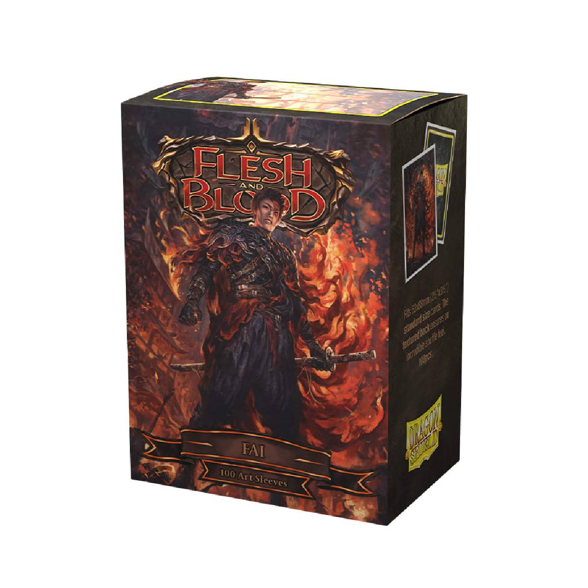 PROTECTOR DRAGON SHIELD 100 MATTE FLESH & BLOOD UPRISING FAI - 2