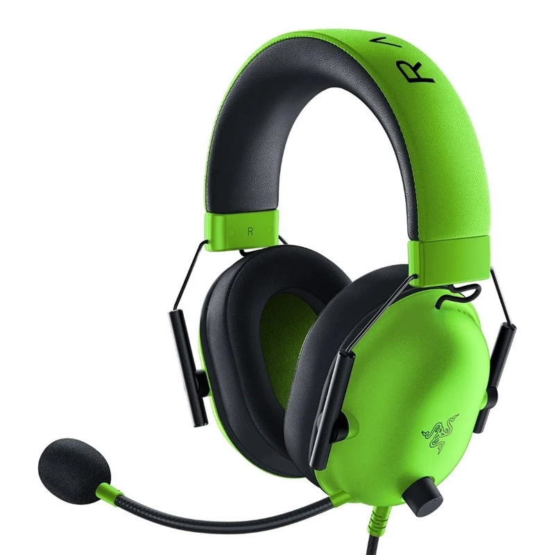 AUDIFONO GAMER RAZER BLACKSHARK V2 X VERDE 3.5MM - 1