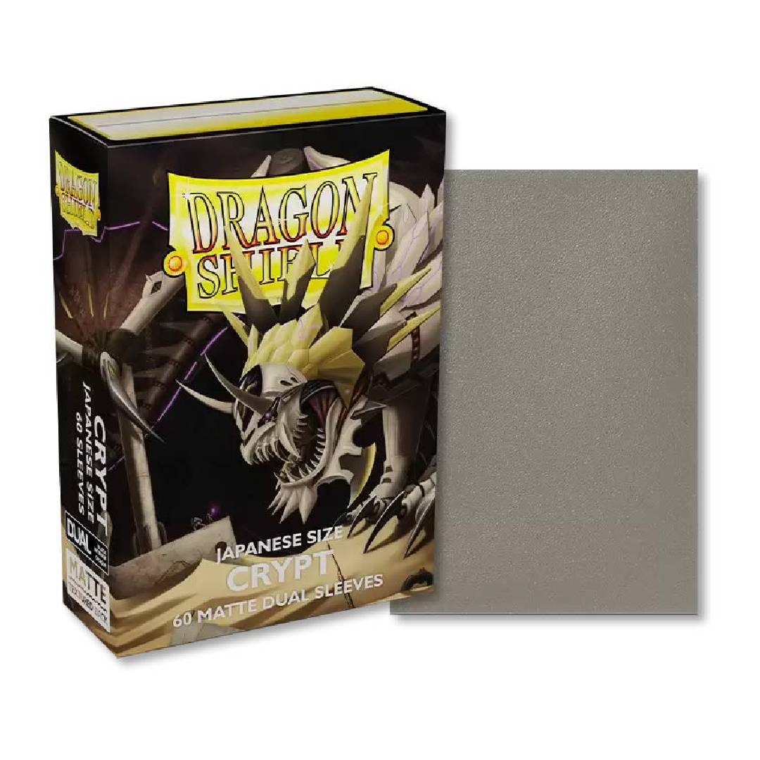 Dragon Shield Matte Mini Japanese Silver 60 ct Card Sleeves Individual Pack