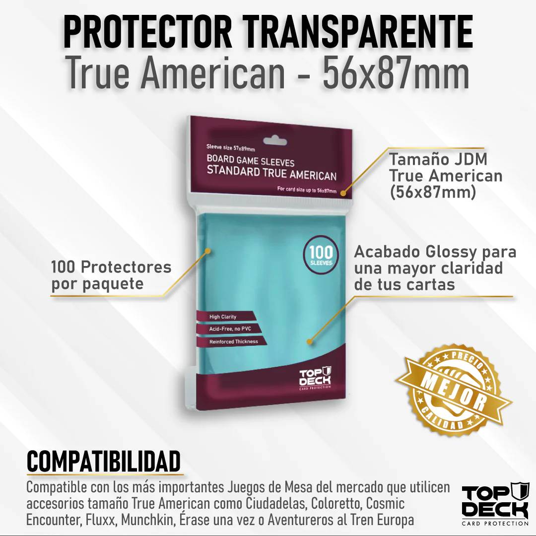 PROTECTOR TRUE STANDARD 56X87MM - 2