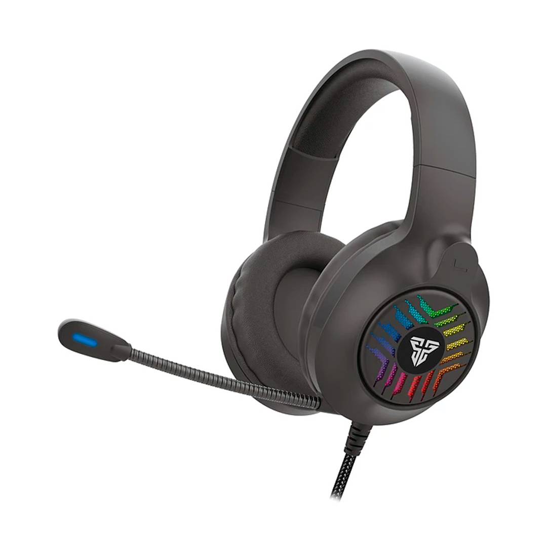 AUDIFONOS GAMER FANTECH BLITZ MH87 BLACK EDITION RGB USB 3.5 - 2