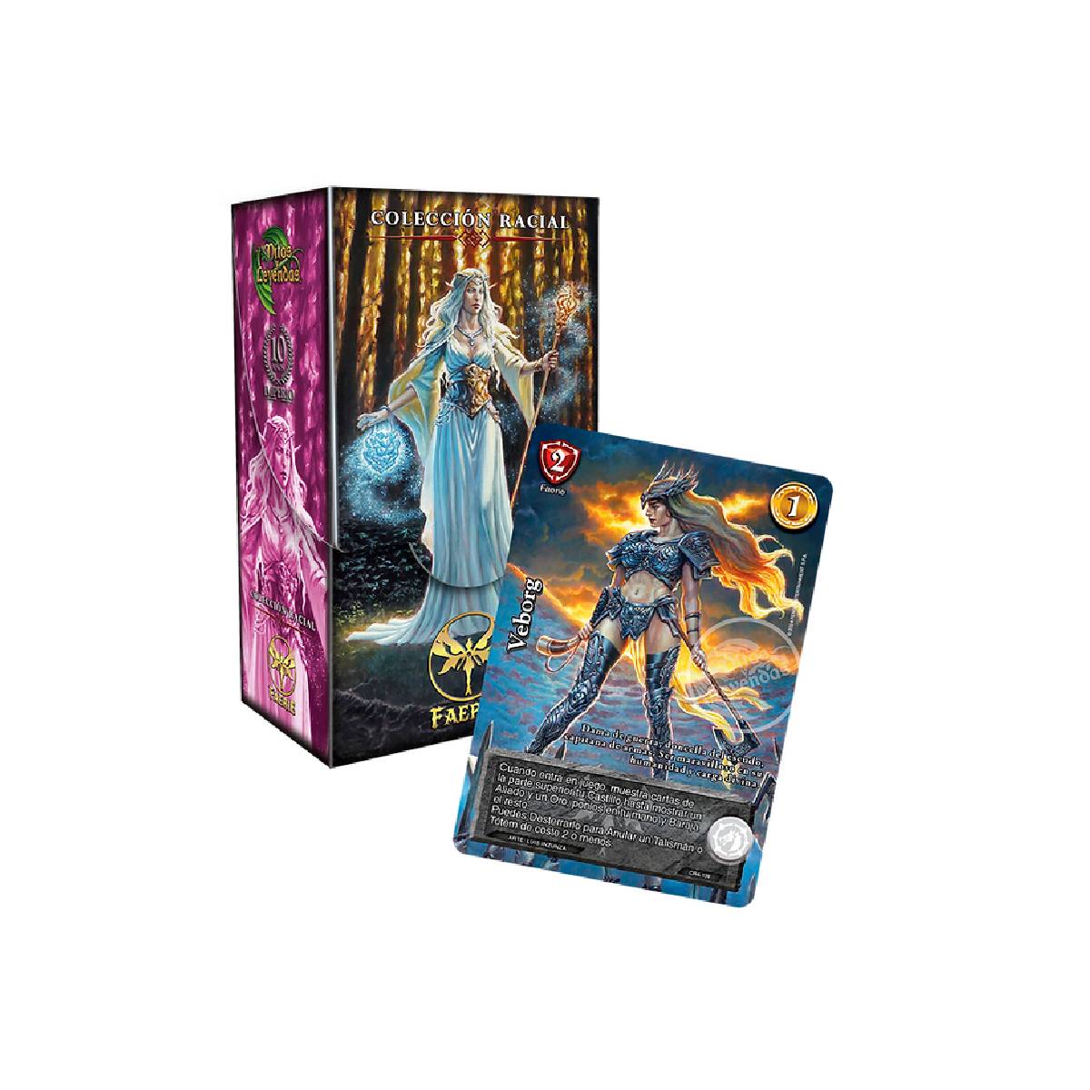 JUEGO CARTAS COLECCIONABLE MITOS Y LEYENDAS RACIAL IMPERIO 2024 FAERIE - 1
