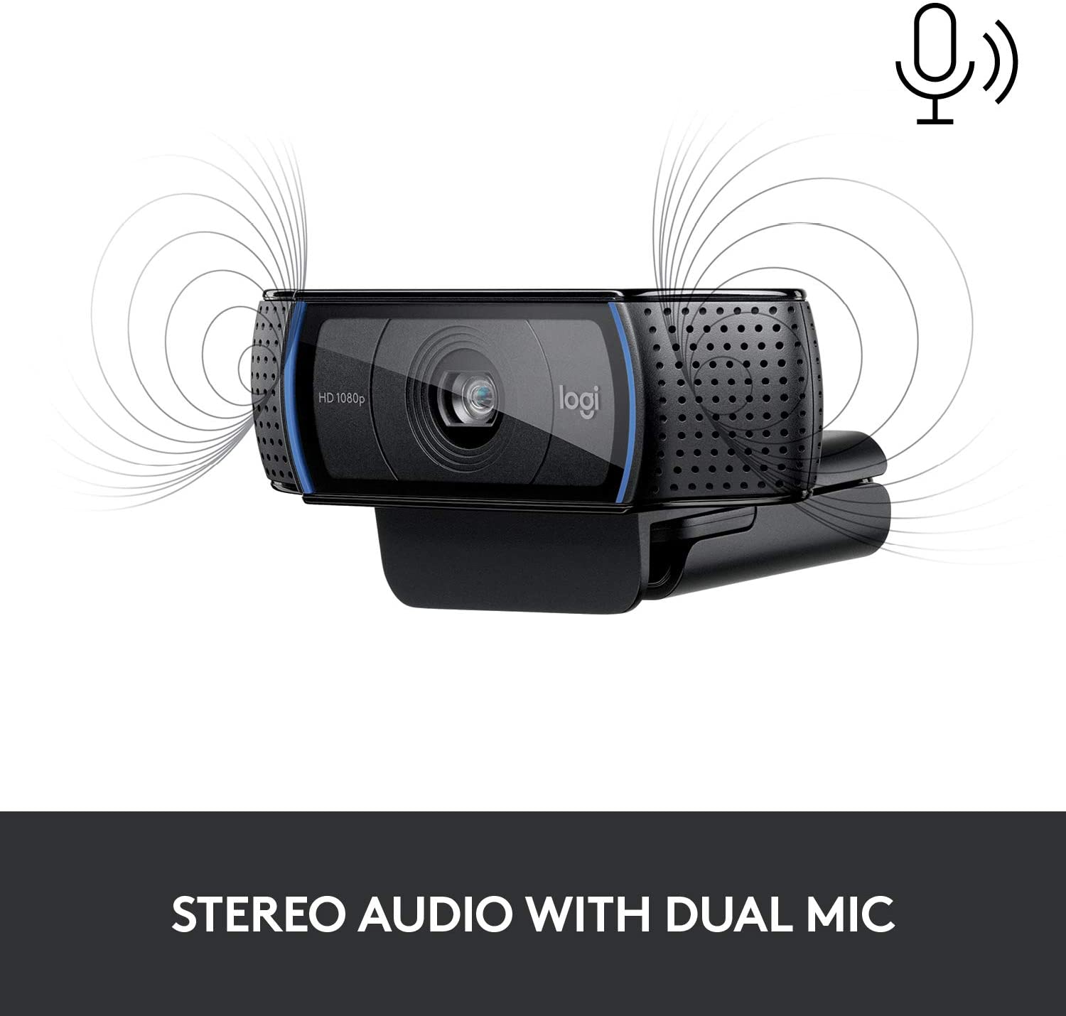 CAMARA WEB LOGITECH C920S FULL HD CON MICROFONO USB - 2