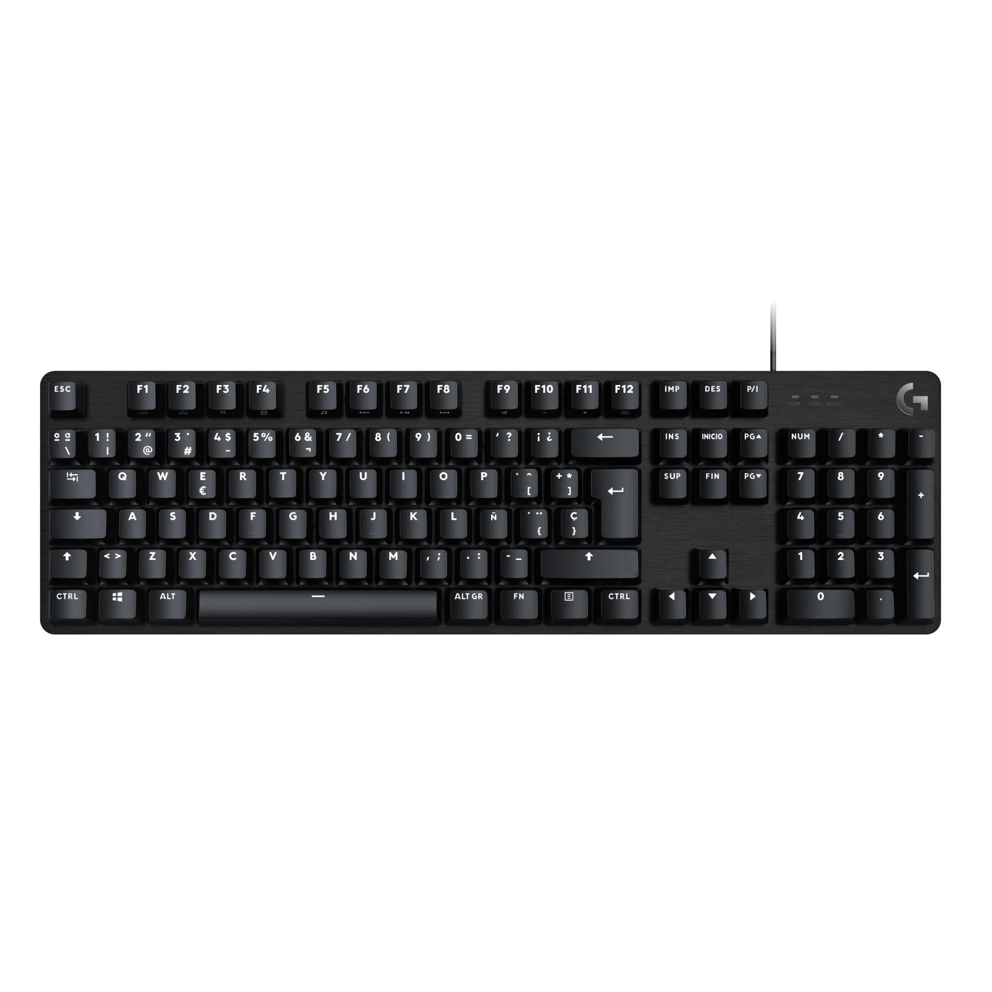 TECLADO LOGITECH G413 SE SW TACTILE LED BLANCO PBT - 1