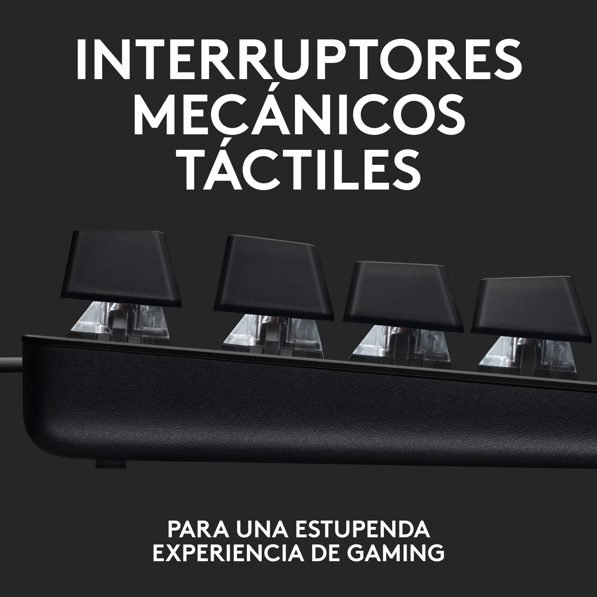 TECLADO LOGITECH G413 SE SW TACTILE LED BLANCO PBT - 3