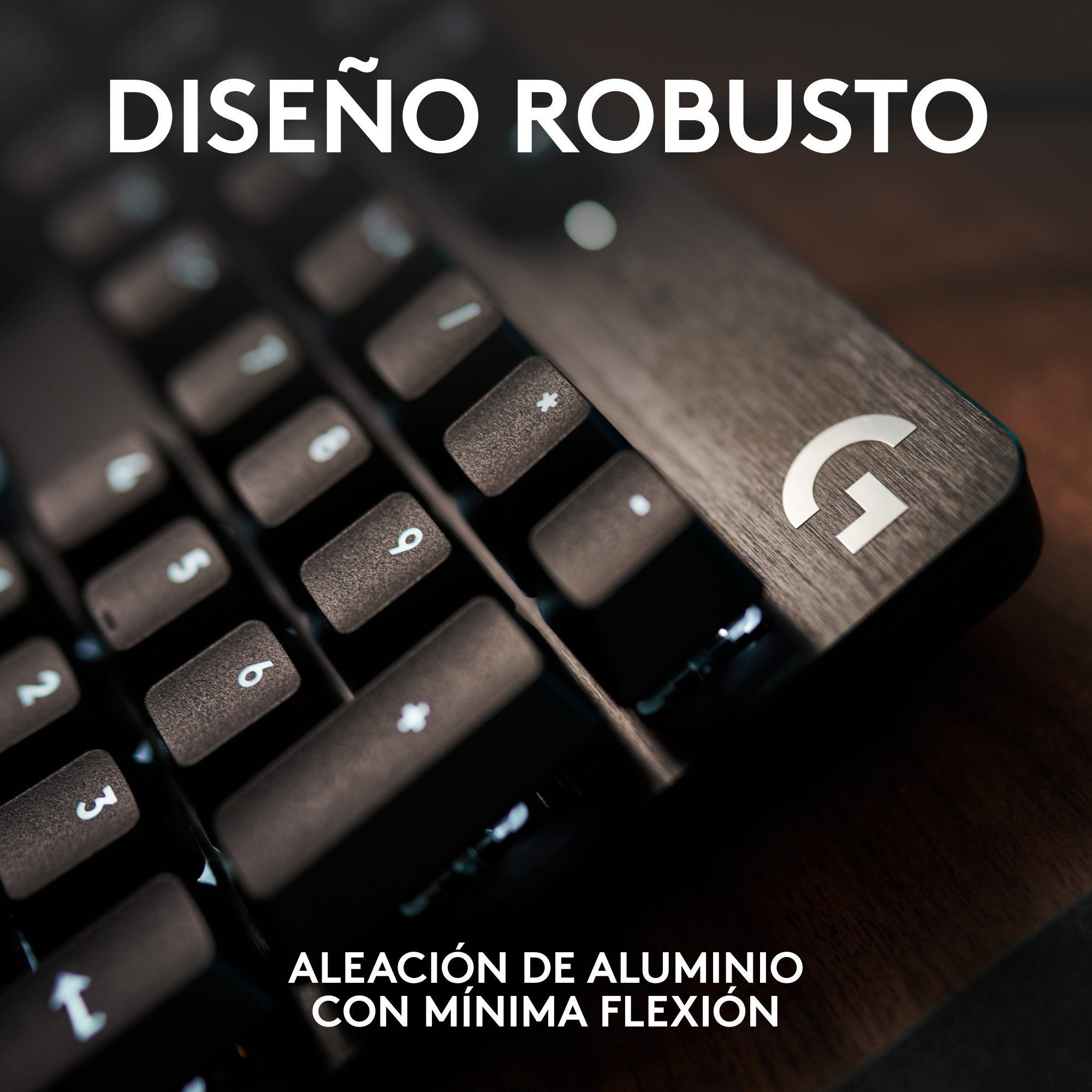 TECLADO LOGITECH G413 SE SW TACTILE LED BLANCO PBT - 5